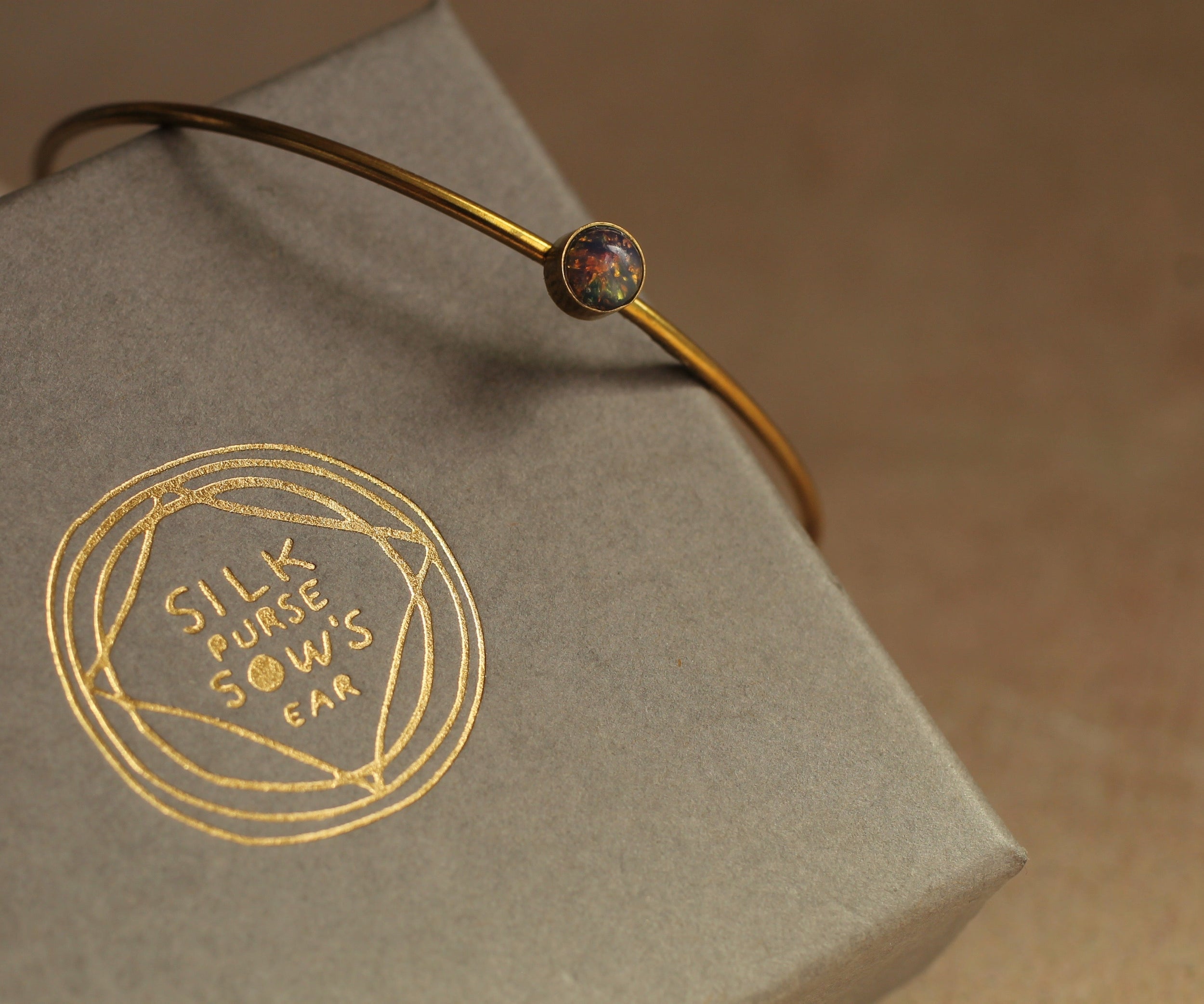Opal Bracelet Bangle