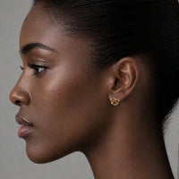 Pretzel Stud Earrings