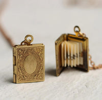 Victorian Book Locket