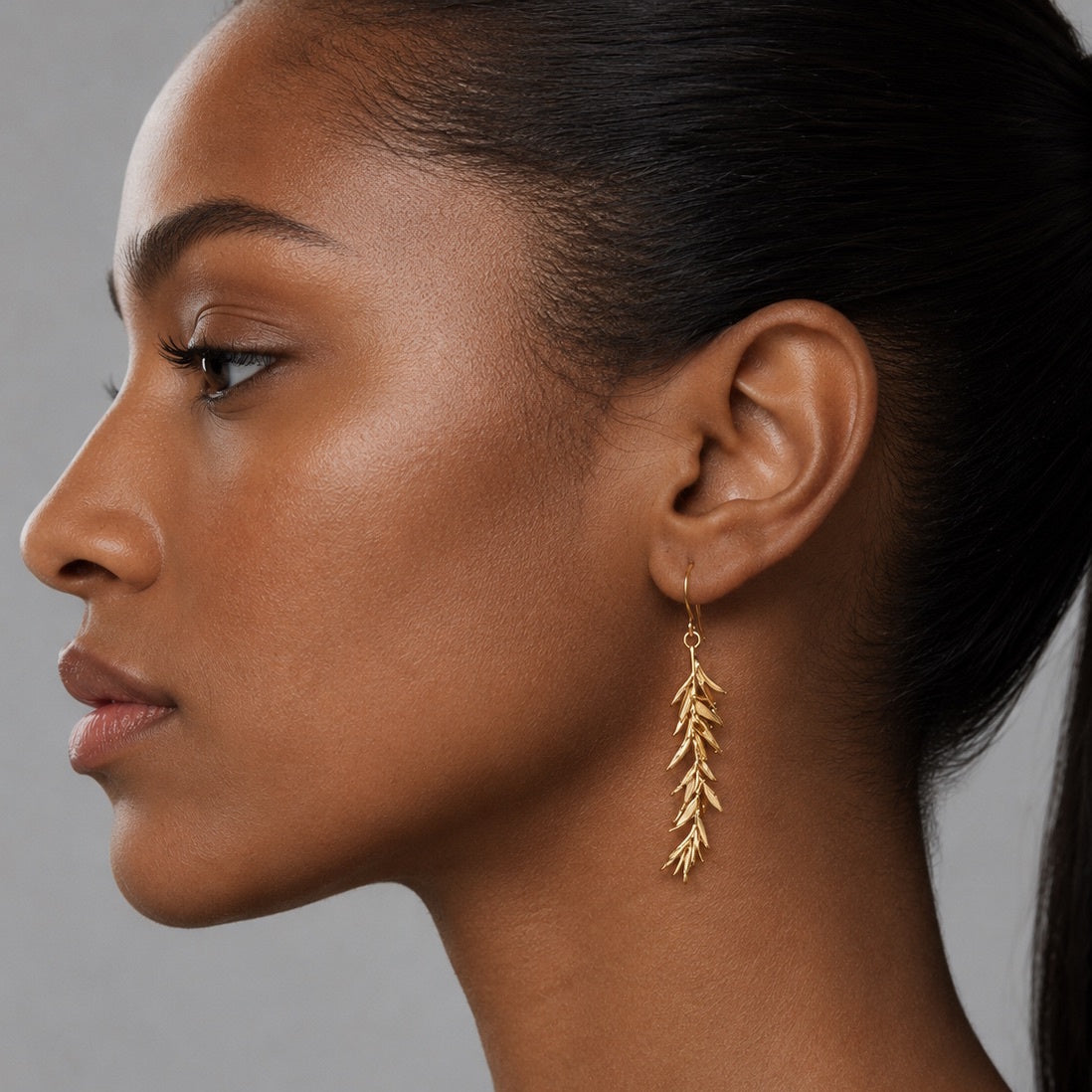 Rosemary Leaf Earrings