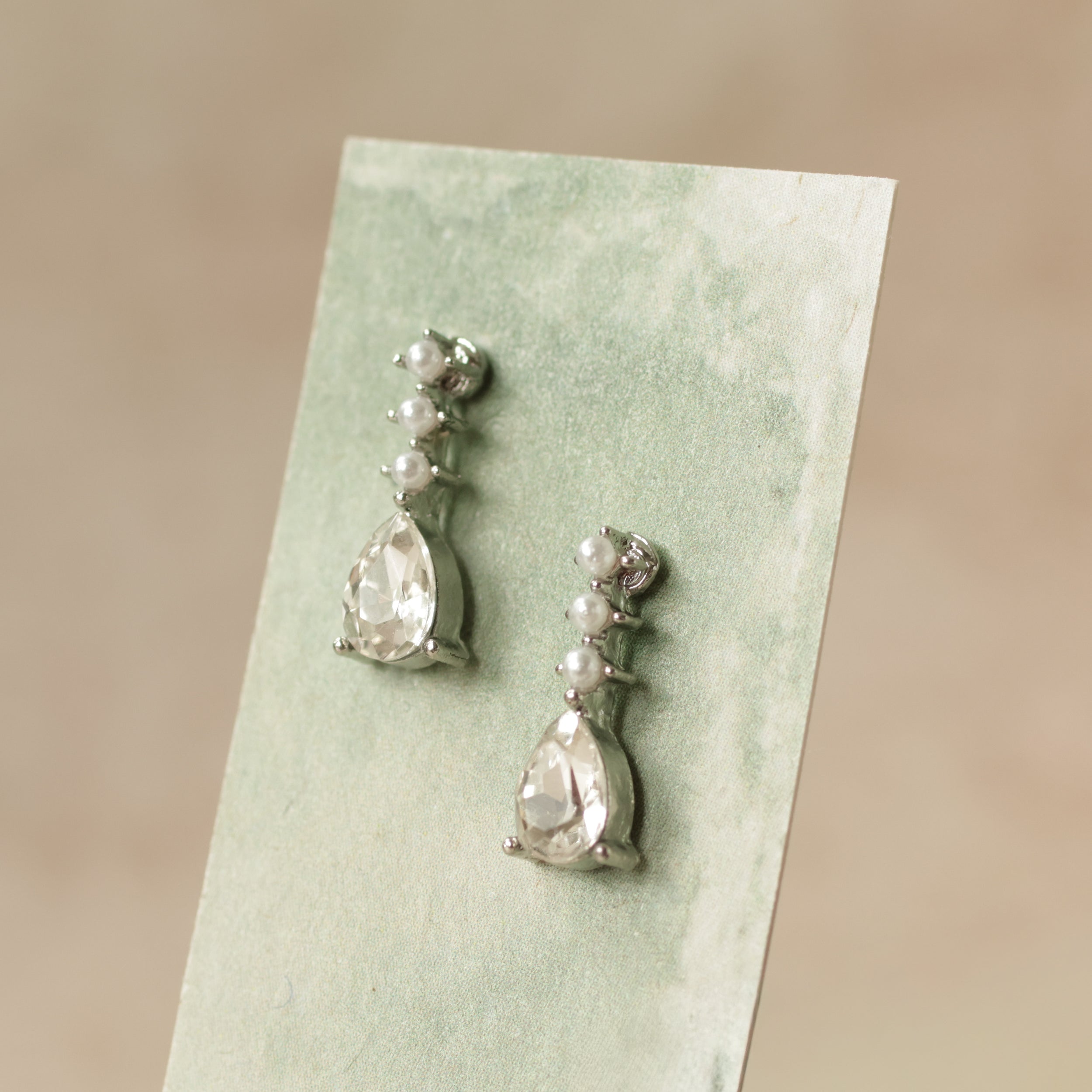 Antique Seed Pearl Drop Earrings