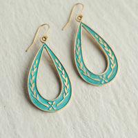 Sprig Hoop Earrings
