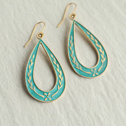 Sprig Hoop Earrings