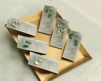 Opal Oval Stud Earrings