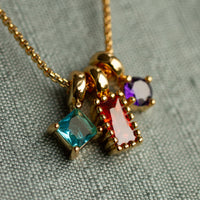 Mismatched Jewel Necklace
