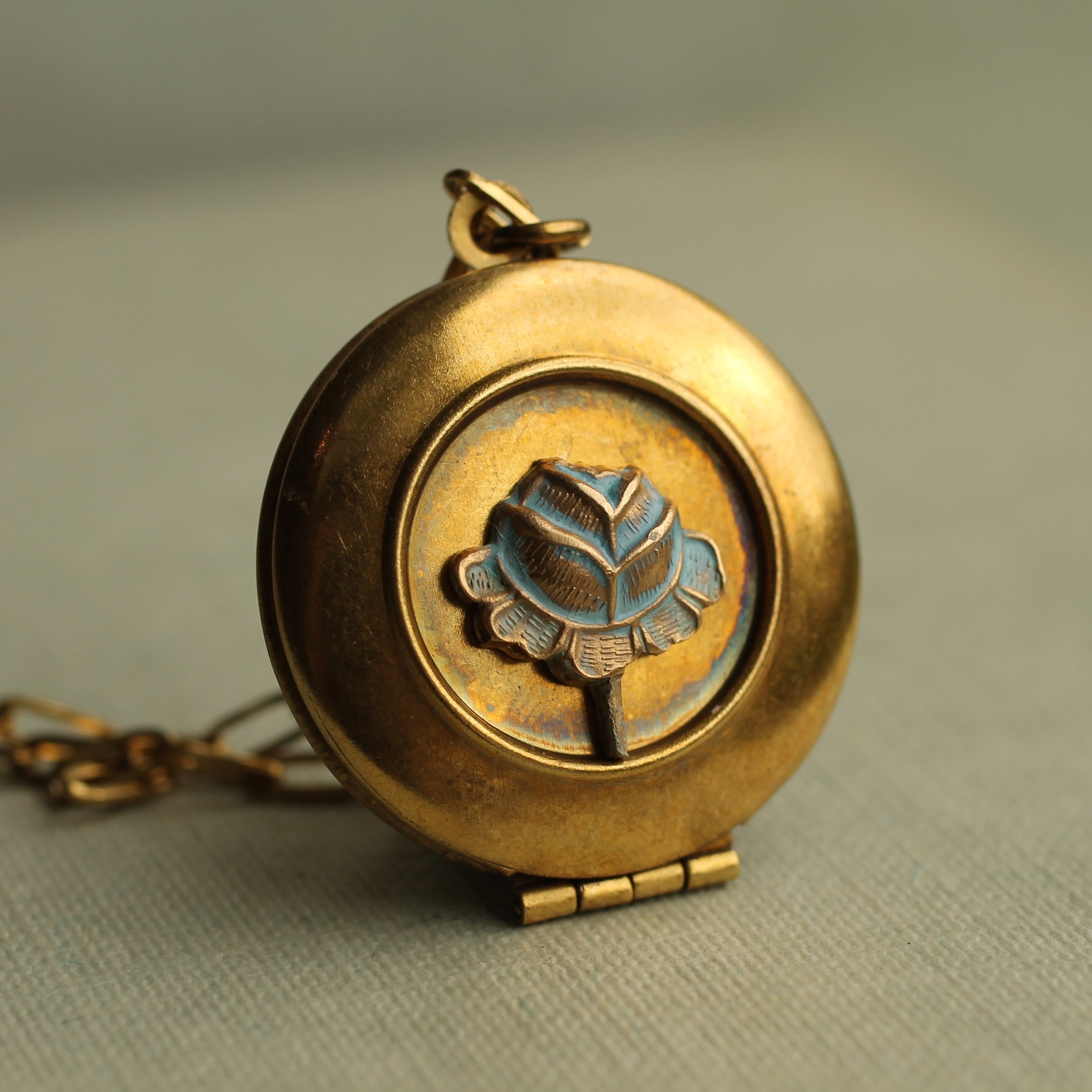 Rose Flower Locket
