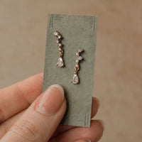 Gold Waterfall Earrings