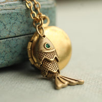 Moving Fish Locket