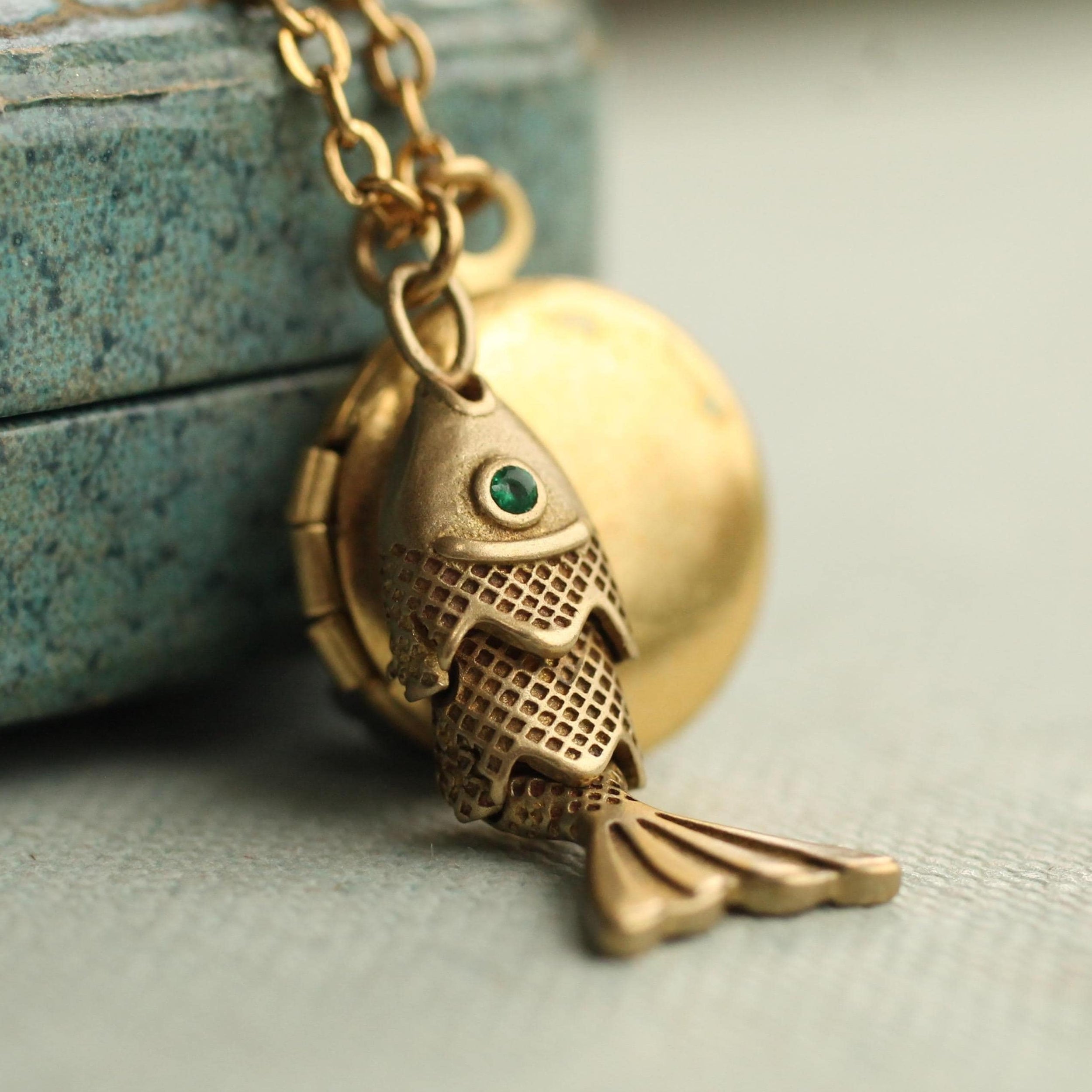 Moving Fish Locket