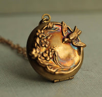 Antique Bird Locket