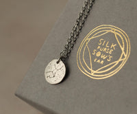 Sterling Silver Zodiac Constellation Necklace