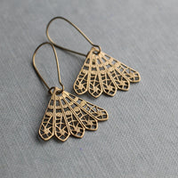 Filigree Fan Earrings