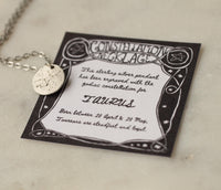 Sterling Silver Zodiac Constellation Necklace