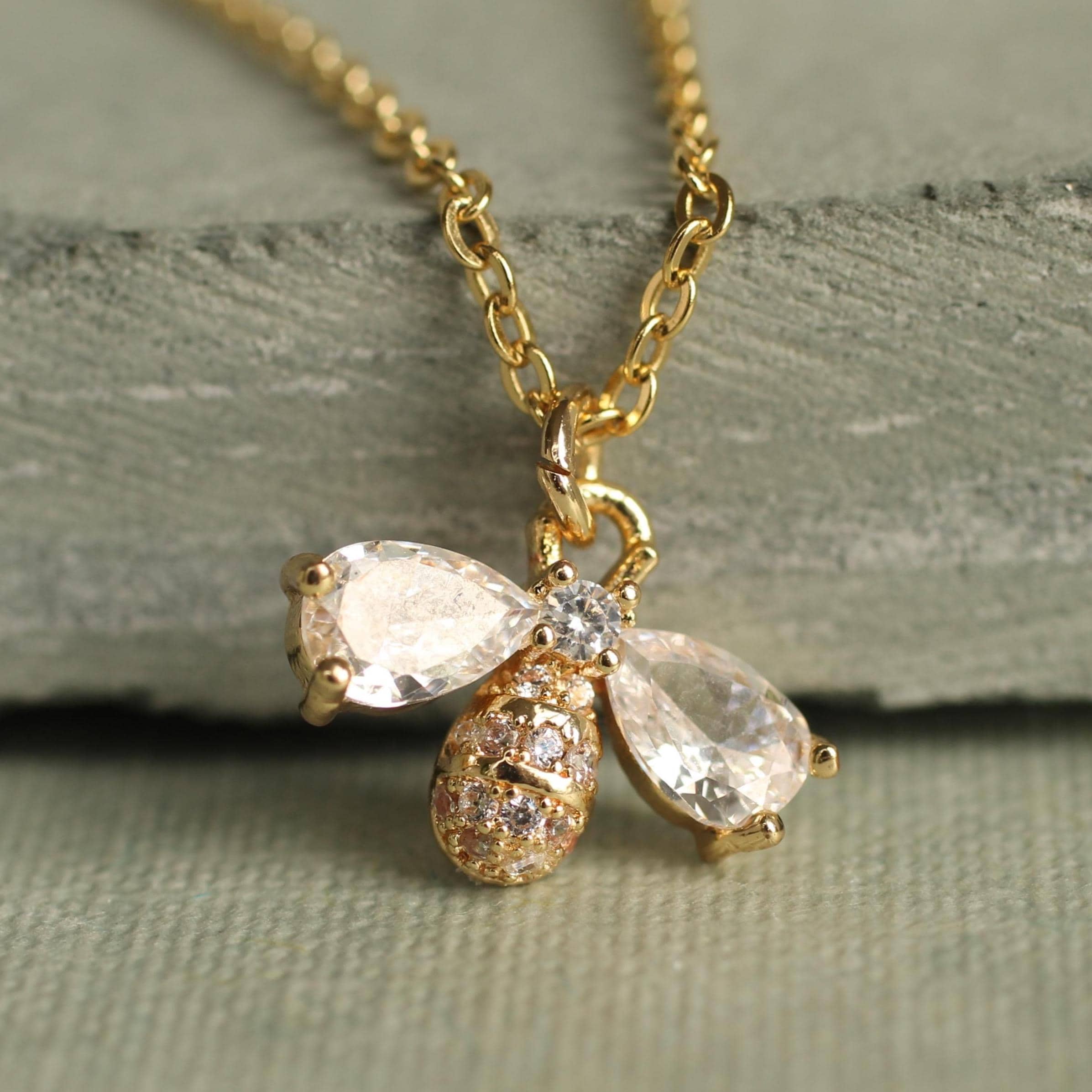 Bee Jewel Necklace