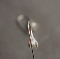 Sterling Silver Snowdrop Earrings