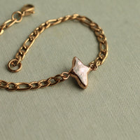 Freshwater Pearl Star Bracelet