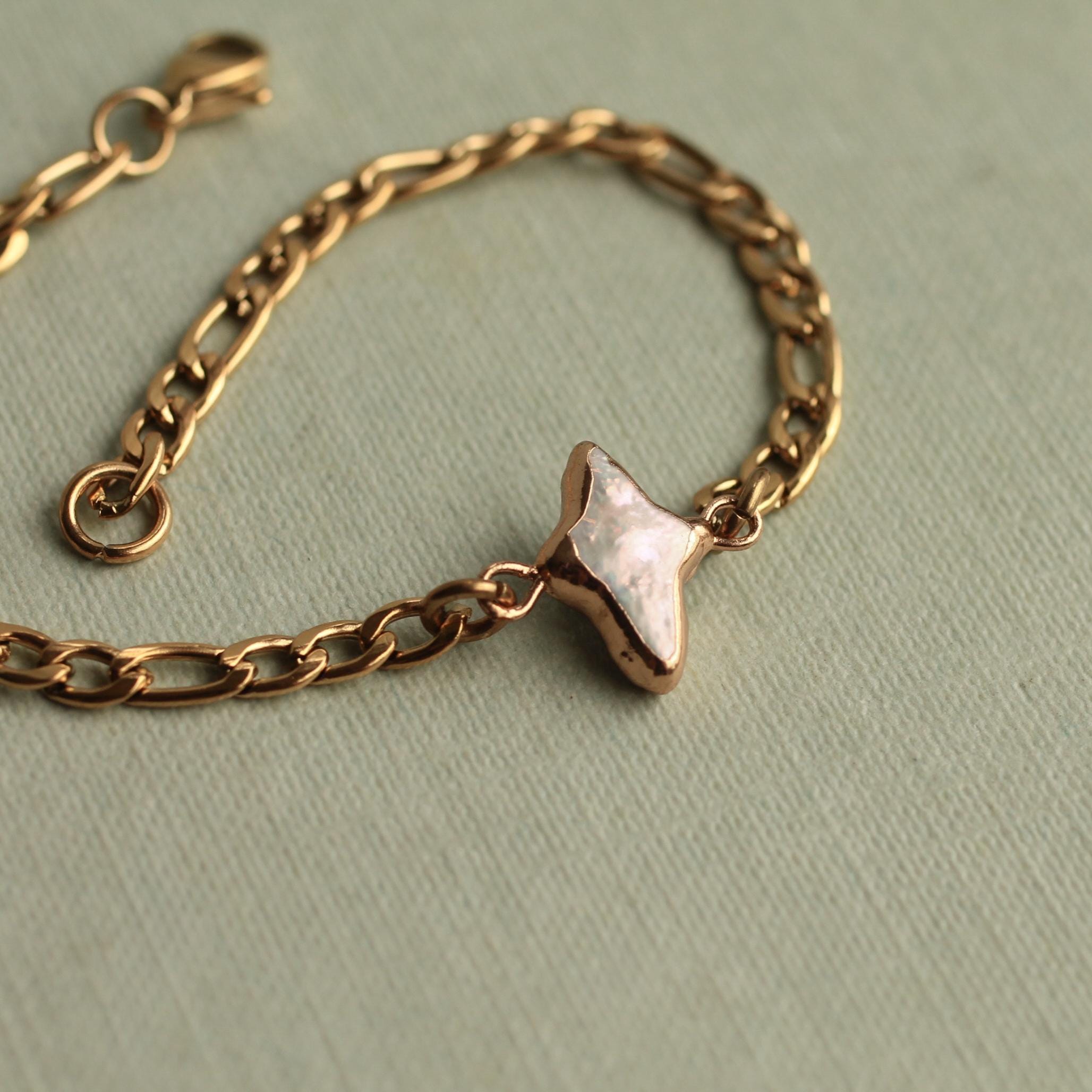 Freshwater Pearl Star Bracelet
