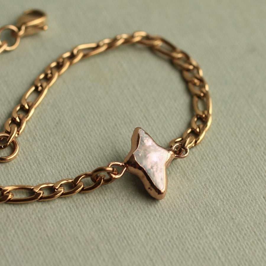 Freshwater Pearl Star Bracelet