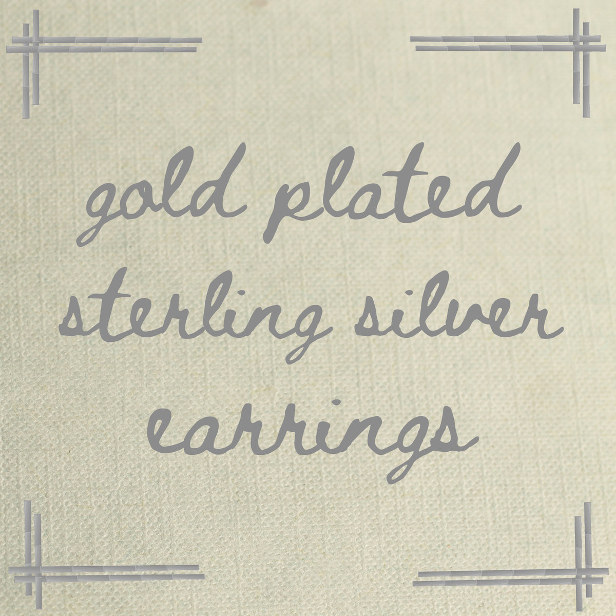 Gold Petal Stud Earrings