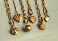 Art Deco Sun Locket