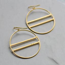 Modern Hoop Earrings