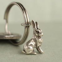 Tiny Rabbit Keyring