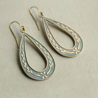 Sprig Hoop Earrings