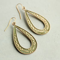 Sprig Hoop Earrings