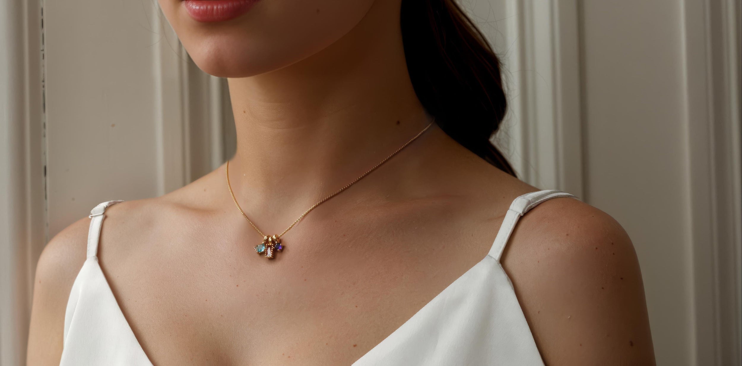 Mismatched Jewel Necklace